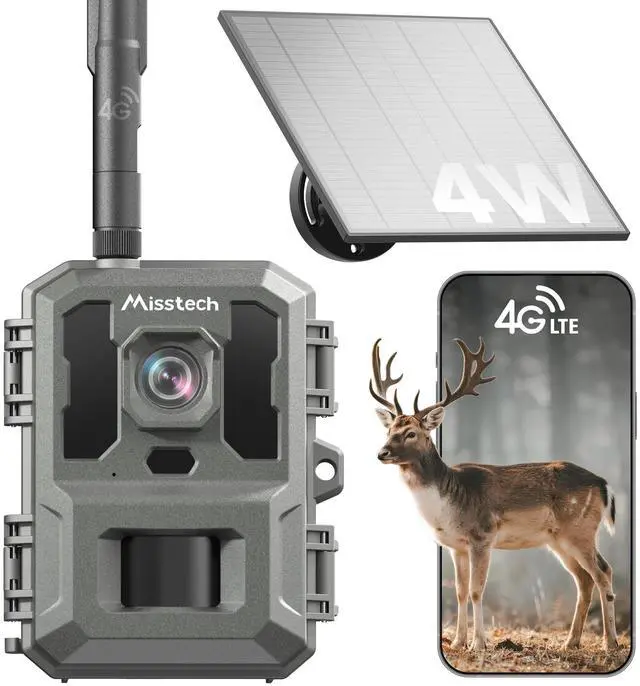Main image of 4G LTE Cellular Trail Camera for Wild&Farm, 0.1s Motion-Activated