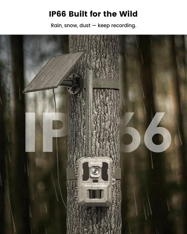 Alt view image 7 of 7 - 4G LTE Cellular Trail Camera for Wild&Farm, 0.1s Motion-Activated