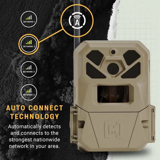 Alt view image 6 of 7 - Edge 2 Pro Cellular Trail Camera - 40MP, No-Glow Flash