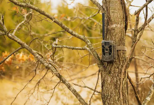 Alt view image 2 of 7 - Deceptor No Glo 80ft Detection & IR Range 40MP Photo 1440P HD Video Capture Remote App Contol Wireless Hunting Cellular Trail Camera - Available on AT&T & Verizon