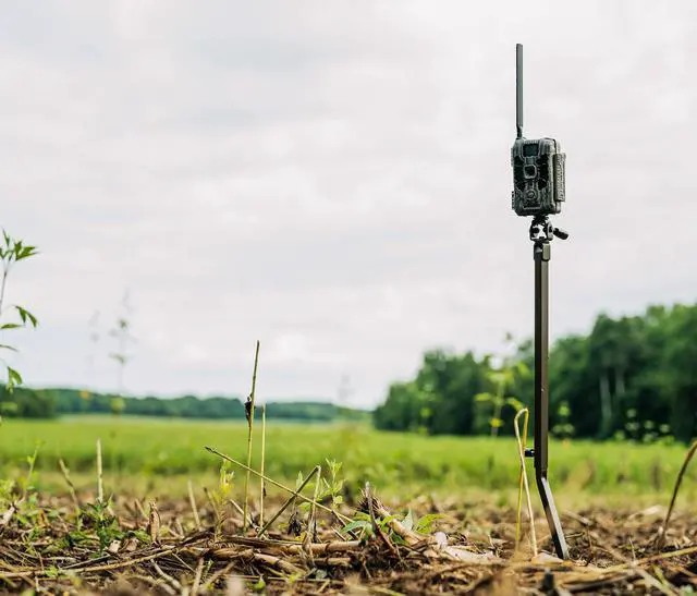 Alt view image 3 of 7 - Deceptor No Glo 80ft Detection & IR Range 40MP Photo 1440P HD Video Capture Remote App Contol Wireless Hunting Cellular Trail Camera - Available on AT&T & Verizon