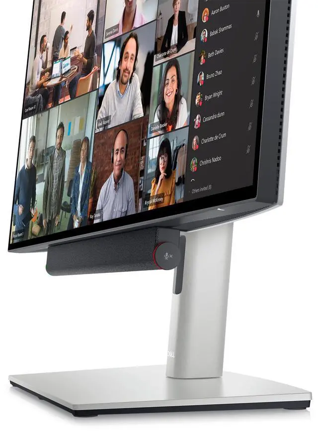 Alt view image 2 of 7 - Slim Conferencing Soundbar for Monitor SB522A - Magnetic, Mute Microphone, Call Answer/end, Zoom Certification, Microsoft Teams Certified