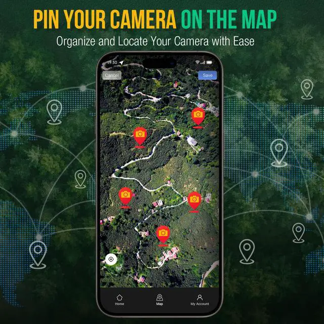 Alt view image 5 of 7 - Trail Camera 4G Cellular 2K 48MP, Game Cameras with Night Vision Motion Activated Waterproof,Deer Cams Wildlife Cameras for Backyard Outdoor Wireless (32GB TF Card Included)