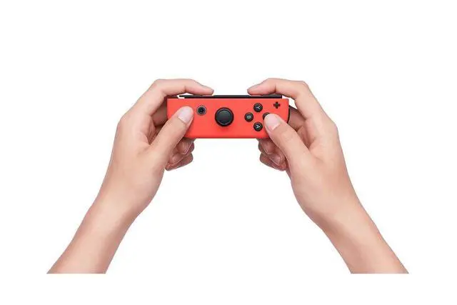 Alt view image 3 of 3 - Switch Joy-Con () - Neon Red ()