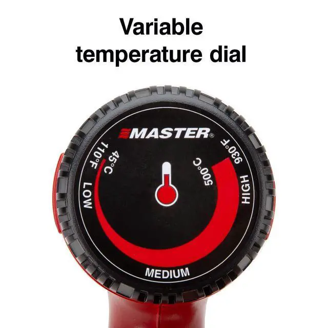Alt view image 3 of 7 - EC-200 Variable Temperature Heat Gun, Hot Air Gun, 120V, 10 Amps, 1200W, for shrink wrap, wire connectors, shrink tubing, crafts, stripping paint