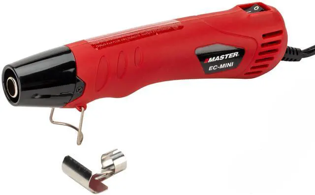 Main image of EC-MINI Heat Gun for Crafts, Shrink Wrap, Heat Shrink Tubing, Wire Connectors, Electrical Connectors, Epoxy Resin, Candle Making Heatgun, Embossing Hot Air Gun w/Heat Shrink Reflector