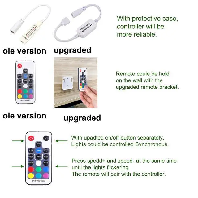 Alt view image 6 of 7 - RGB Color Changing LED Under Cabinet Lights Kit Aluminum Slim Puck Lamps for Kitchen Counter Wardrobe Counter Furniture Ambiance Christmas Decor Lighting (6 Lights)