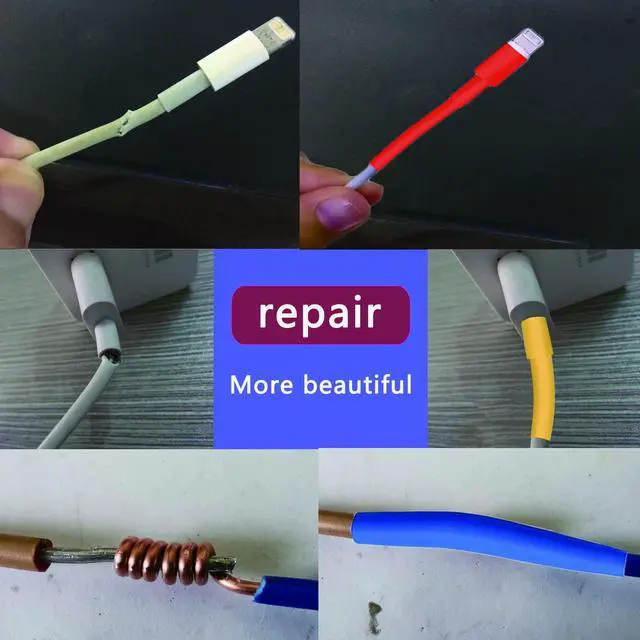 Alt view image 6 of 6 - Wire Heat Shrink Tubing Kit + Mini Heat Gun for Shrink Tubing + 328pcs 2:1 Wire Shrink Wrap Tubing + for Wires,Shrink Wrap and Cable Repair.