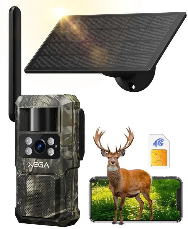 Main image of 4G LTE Cellular Trail Camera with Livestreaming, No WiFi Game Cameras