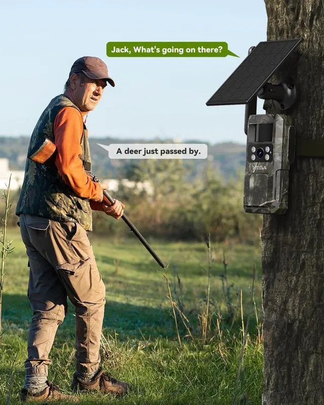 Alt view image 7 of 7 - 4G LTE Cellular Trail Camera with Livestreaming, No WiFi Game Cameras