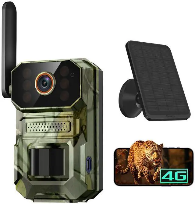 Main image of 4G LTE Cellular Solar Security Camera