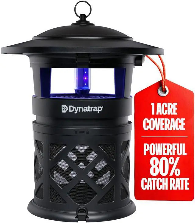 Main image of DT2030SR Fly Traps Outdoor - Mosquito & Flying Insect Killer for 1 Acre Kills Mosquitoes, Flies, Gnats, Wasps - Bug Zapper Alternative - Black