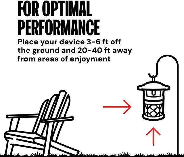 Alt view image 6 of 7 - DT2030SR Fly Traps Outdoor - Mosquito & Flying Insect Killer for 1 Acre Kills Mosquitoes, Flies, Gnats, Wasps - Bug Zapper Alternative - Black