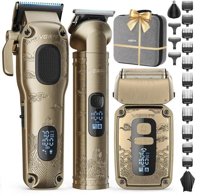 Main image of Hair Clippers for Men, Beard Trimmer, Foil Shaver 3-in-1 Clipper Set