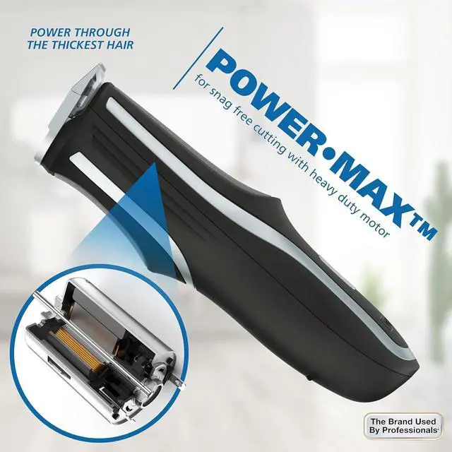 Alt view image 4 of 7 - Clipper Self-Haircut Pro Lithium Ion Cordless Hair Clippers, Easy to Use Self Haircutting Kit Designed for DIY Haircuts Model 3026122