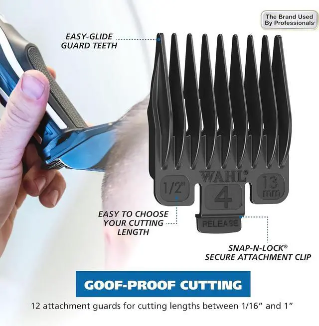 Alt view image 6 of 7 - Clipper Self-Haircut Pro Lithium Ion Cordless Hair Clippers, Easy to Use Self Haircutting Kit Designed for DIY Haircuts Model 3026122