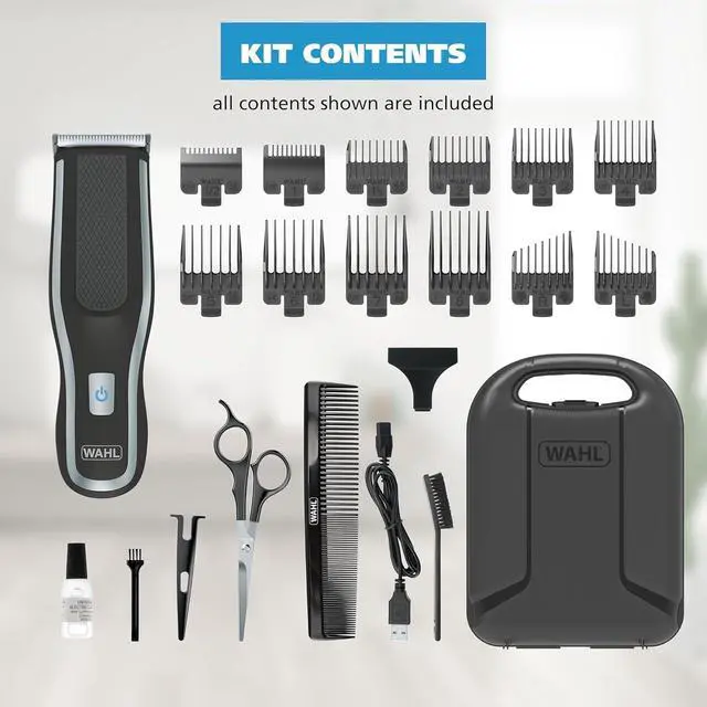 Alt view image 7 of 7 - Clipper Self-Haircut Pro Lithium Ion Cordless Hair Clippers, Easy to Use Self Haircutting Kit Designed for DIY Haircuts Model 3026122