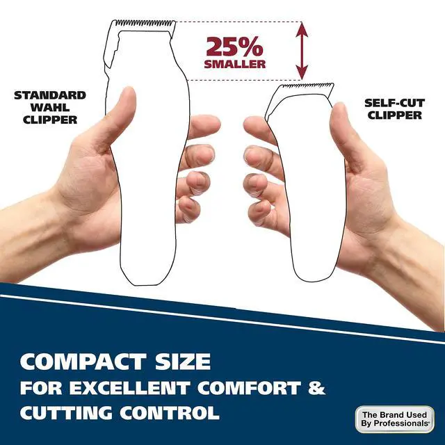 Alt view image 4 of 7 - USA Self Cut Compact Corded Clipper Personal Haircutting Kit with Adjustable Taper Lever, and 11 Hair Clipper Guards for Clipping, Trimming & Personal Grooming Model 3029683