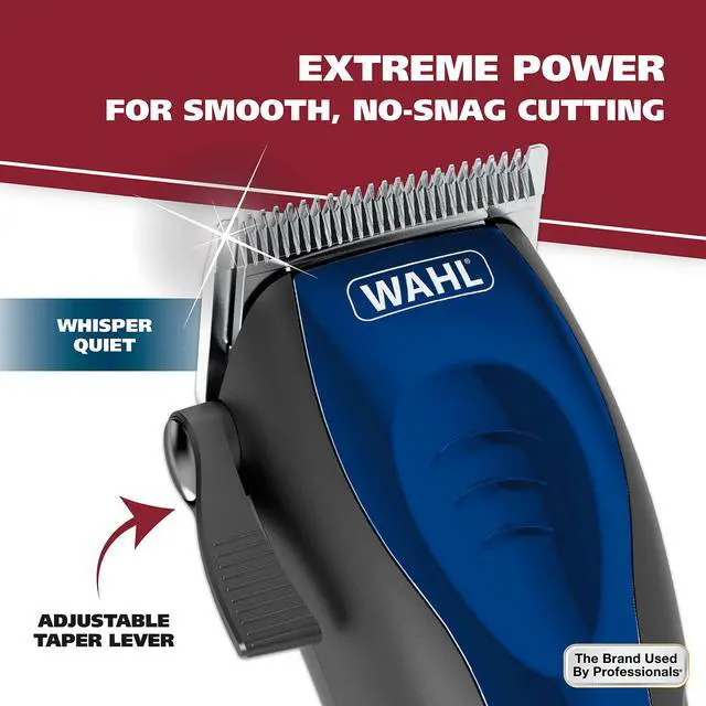 Alt view image 5 of 7 - USA Self Cut Compact Corded Clipper Personal Haircutting Kit with Adjustable Taper Lever, and 11 Hair Clipper Guards for Clipping, Trimming & Personal Grooming Model 3029683