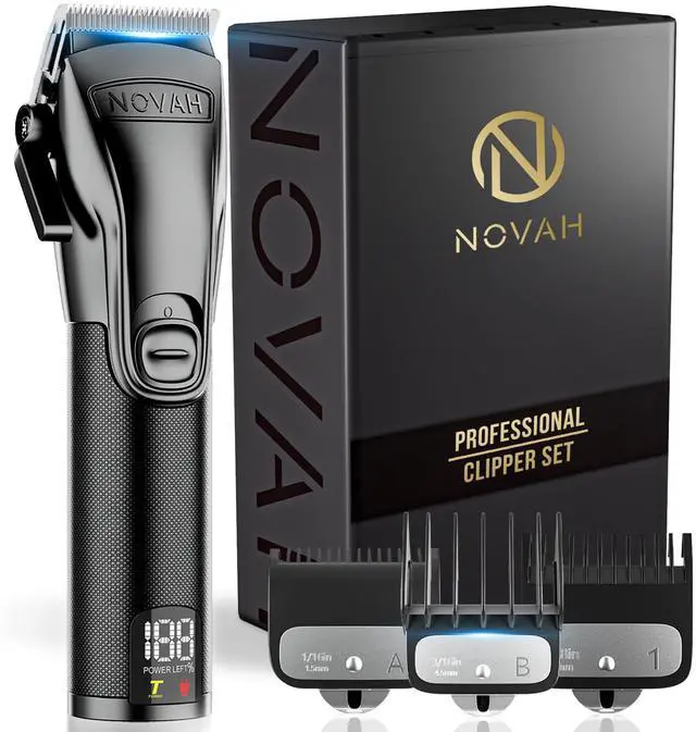 Main image of Hair Clippers for Men, Professional Barber Clippers, Electric Mens Cordless Hair Clipper for Barbers Haircut Kit Fade, Maquina de Cortar Cabello