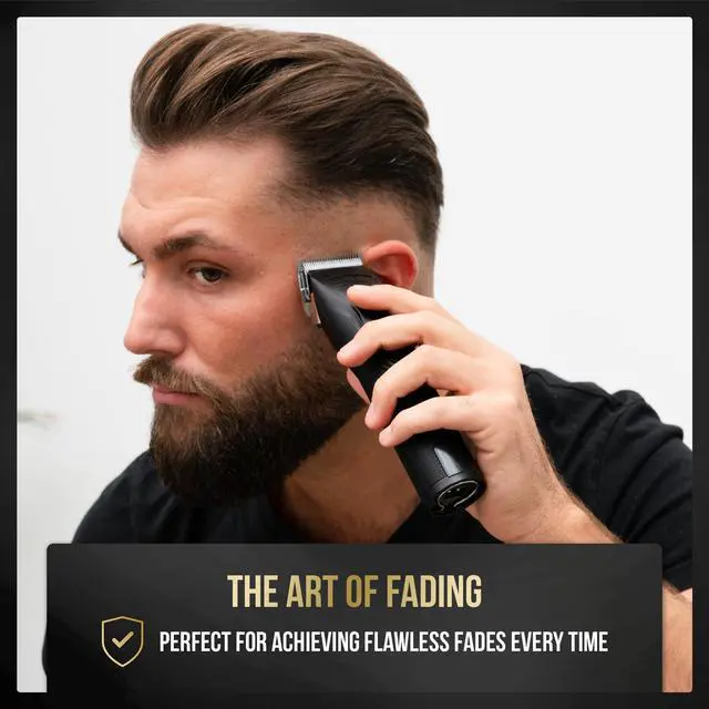 Alt view image 5 of 6 - Hair Clippers for Men, Professional Barber Clippers, Electric Mens Cordless Hair Clipper for Barbers Haircut Kit Fade, Maquina de Cortar Cabello