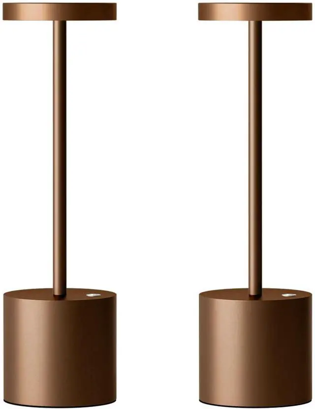 Main image of 2 Pack Cordless Table Lamp Rechargeable,5000mAh Battery Powered Table Light, Dimming Portable LED Desk Lamp for Restaurant/Outdoor