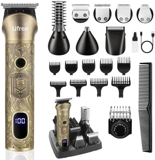 Main image of 7-in-1 Beard Trimmer for Men, Electric Razor Shaver, Men Grooming Kit