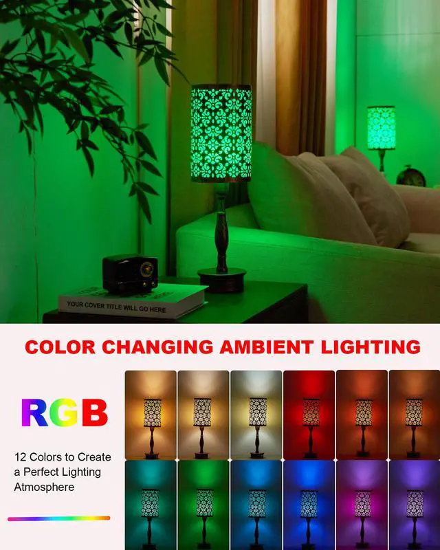 Alt view image 4 of 7 - Vintage Cordless Table Lamp Rechargeable Battery Operated, Remote