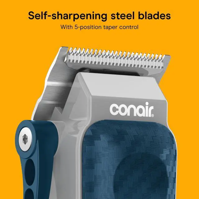 Alt view image 5 of 7 - Rechargeable Hair Clippers Kit, Color-Coded Guide Combs, 17 Pieces