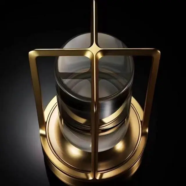 Alt view image 7 of 7 - Rechargeable Cordless Small Metal Table Lamp, Stepless Dimming, 3-Color