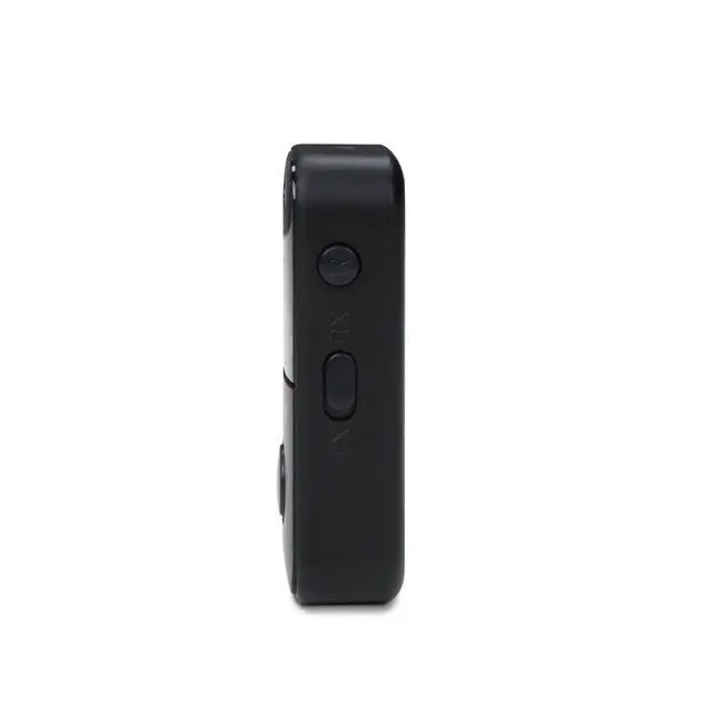 Alt view image 7 of 7 - Essentials Black Bluetooth Transmitter Receiver with LED Display Low Latency USB Type A Audio Adapter Lightweight Design