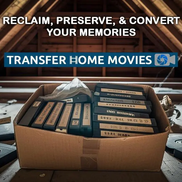 Alt view image 5 of 7 - Video Tape Transfer Service (VHS, VHS-C, 8mm, Hi8, Video 8, & MiniDV Videotape) to Digital MP4 - Memories Box Included