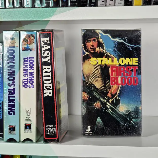 Alt view image 2 of 6 - 10 Pack VHS Tape Protector Case | Protective Sleeve for VHS Cassette Original Box | Display Storage and Preservation