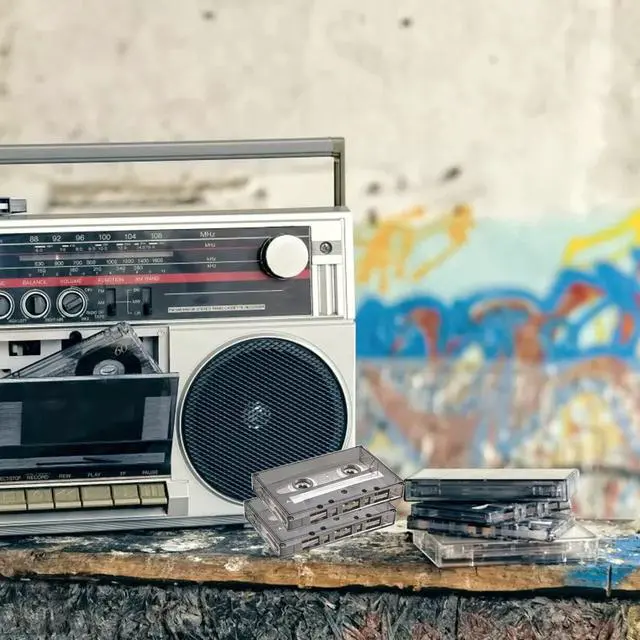 Alt view image 5 of 6 - 30 Pack Cassette Tape Cases, Clear Plastic Storage Cases, Perfect for Audio Cassette Tape Organization, 4.25" L x 2.75" W x 0.6" H