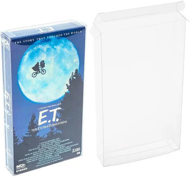Main image of Case for Standard VHS Box Tapes UV & Scratch-Resistant (5 pack)