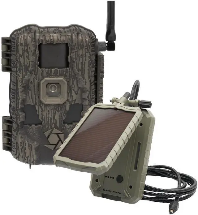 Main image of Fusion Max 2.0 Cellular Trail Camera with SOLPAK 3,000 mAh, 36MP, 1080P Video, Outdoor Security Camera