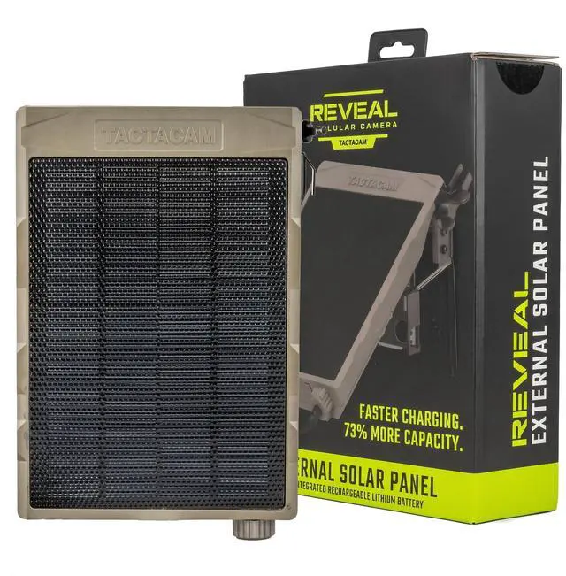Main image of Reveal Solar Panel, Built-in Battery for X2.0, X3.0 Trail Cameras