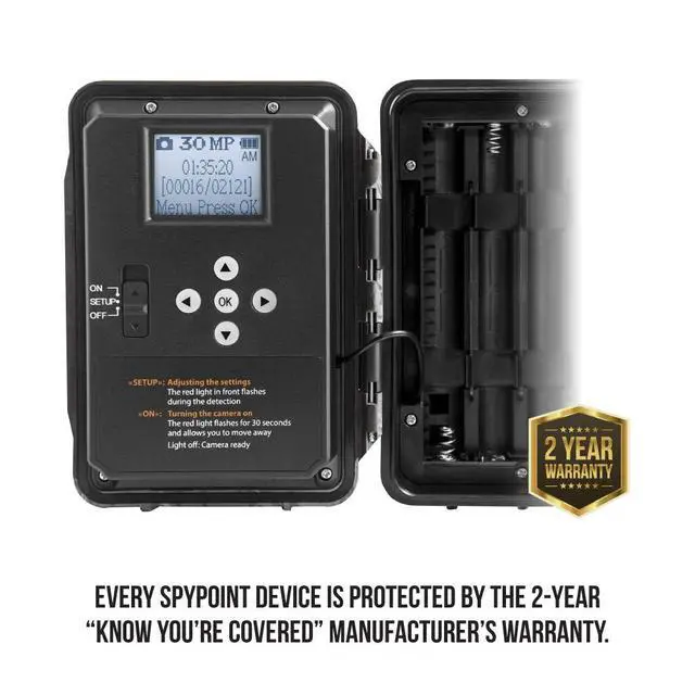 Alt view image 3 of 7 - FORCE-PRO Trail Camera 30MP Photo 4K HD Video w/ 54 Low-Glow LEDs for Image Quality Day or Night, 90 Flash Range, 110 Detection Range, LCD Setup Screen | NON-Cell cameras for hunting