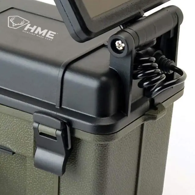 Alt view image 6 of 6 - Trail Camera 12V/Solar Auxiliary Power Pack Durable Weather-Resistant Housing Easy Installation & Versatile Compatibility, Black