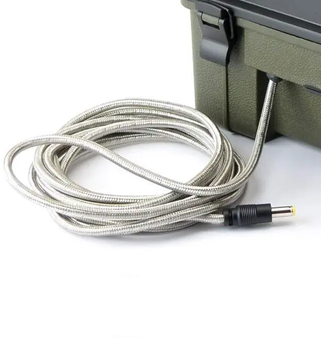Alt view image 5 of 6 - Trail Camera 12V/Solar Auxiliary Power Pack Durable Weather-Resistant Housing Easy Installation & Versatile Compatibility, Black