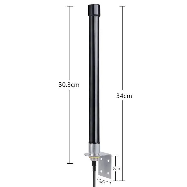 Alt view image 4 of 6 - 4g LTE Long Range Cellular Trail Camera Antenna Wall Mount - Compatible with Spypoint Link Micro Flex Covert Spartan Stealth Muddy Wildlife Hunting Cam Outdoor Mobile Security Camera