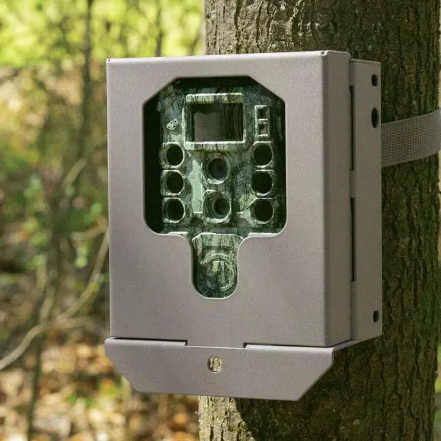 Alt view image 2 of 3 - Trail Camera Security Box Non-Cellular Game Cameras, Tan