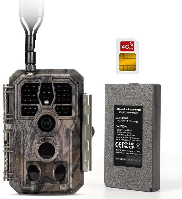 Main image of X50P Cellular Trail Camera, Rechargeable Battery, Motion Activated