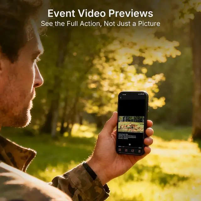 Alt view image 5 of 7 - X50P Cellular Trail Camera, Rechargeable Battery, Motion Activated