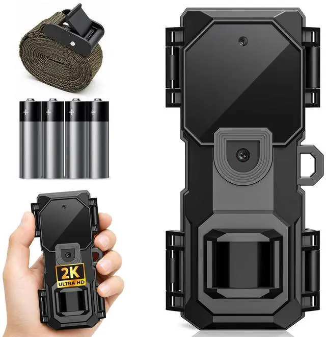 Main image of 36MP 2K Mini Trail Camera with Secure Mounting, IP66 Waterproof
