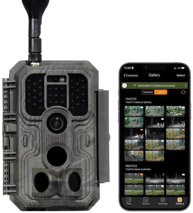 Main image of Trail Camera Cellular S950, 4G LTE, Full Video Preview, No-Glow 100ft Night Vision, Motion Activated, Send Pictures to Your Cell Phone, for Game Cams, Deer Wildlife Scouting