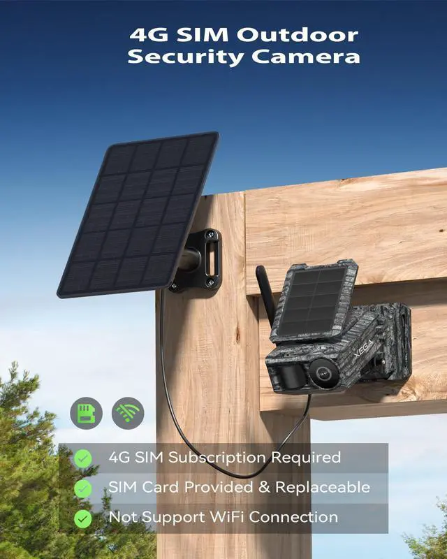Alt view image 2 of 7 - 4G Cellular Trail Camera with Night Vision Motion Activated Waterproof