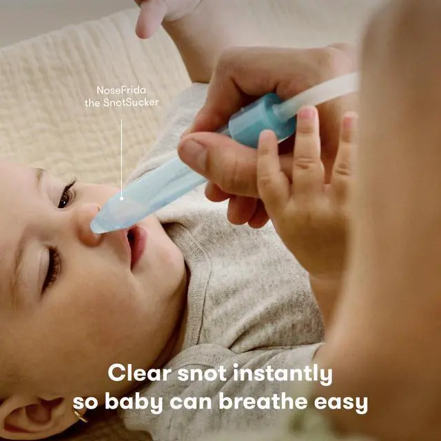 Alt view image 3 of 6 - Baby Basics Kit, 6pc Baby Essentials Kit Includes Nasal Aspirator Snotsucker, NailFrida Nail Files, Windi Gas Relief, DermaFrida Bath Brush + Silicone Carry Case