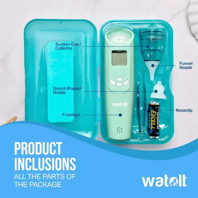 Alt view image 5 of 7 - Baby Nasal Aspirator - Electric Nose Suction for Baby - Automatic Booger Sucker for Infants - Battery Powered Snot Mucus Remover for Kids Toddlers