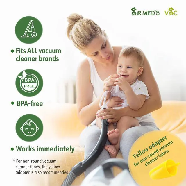 Alt view image 5 of 7 - Airmed's Vac Nasal Aspirator Baby. Clinically tested, safe and gentle